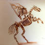 Mechanical skeleton horse and human ... thingy