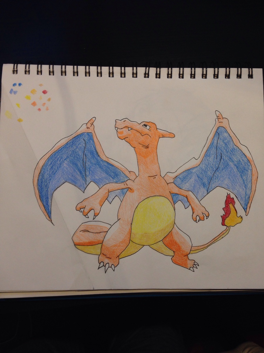Charizard Colour Drawing By DinoLevery On DeviantArt charizard-colour-drawing-by-dinolevery-on-deviantart
