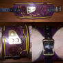 Purple Steampunk Wristband