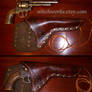 Steampunk Holster with Gun