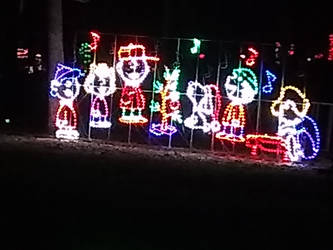 Charlie Brown in Christmas Lights 2019