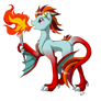 Commission - Fire Glass