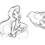 Little Mermaid Sketches