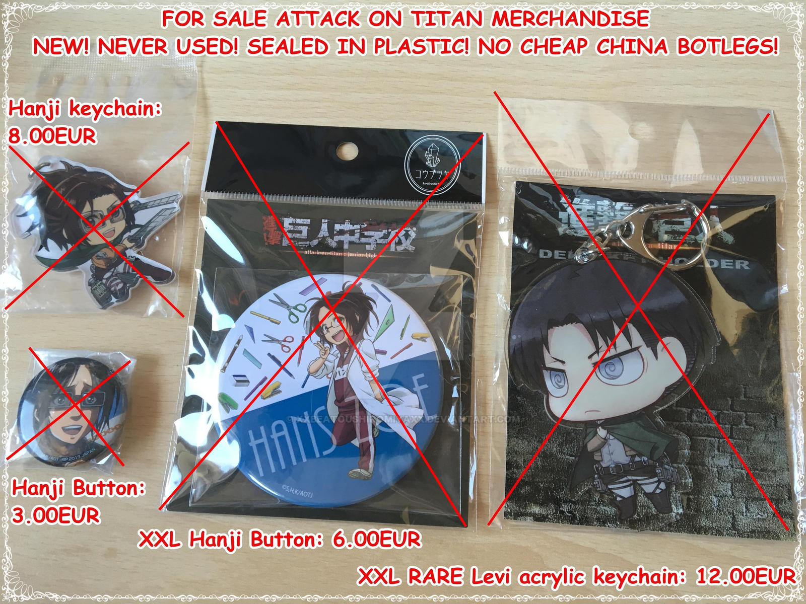 Shingeki No Kyojin / Attack On Titan News — snkmerchandise: News