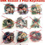[SOLD OUT] Official SNK Season 3 Pita! Keychains