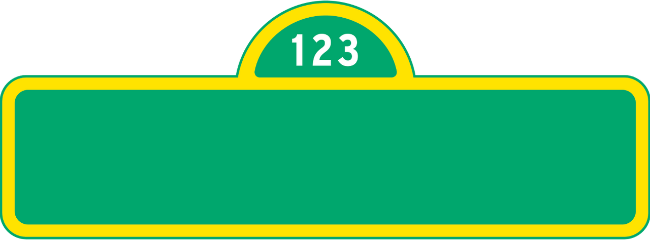Sesame Street Sign Template by ToysRusFan on DeviantArt Sesame Street Sign Template by ToysRusFan on DeviantArt