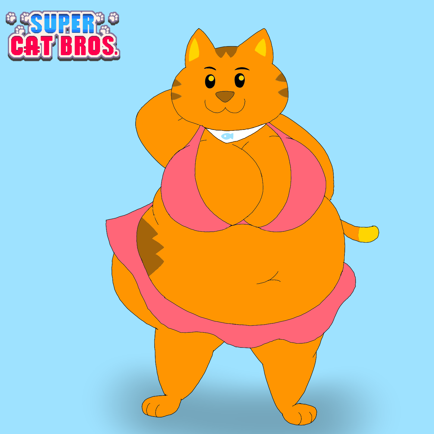 Super Cat Bros. - Female Brutus by Rebow19-64 on DeviantArt