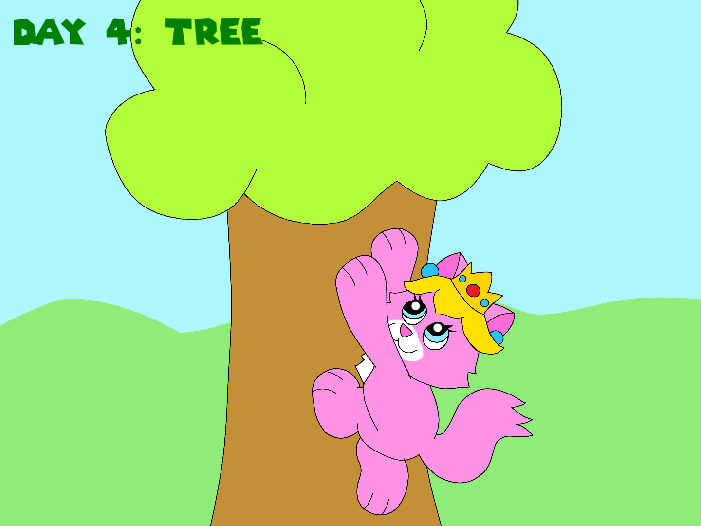 Super Mario Cat - Day 4: Tree by Rebow19-64 on DeviantArt