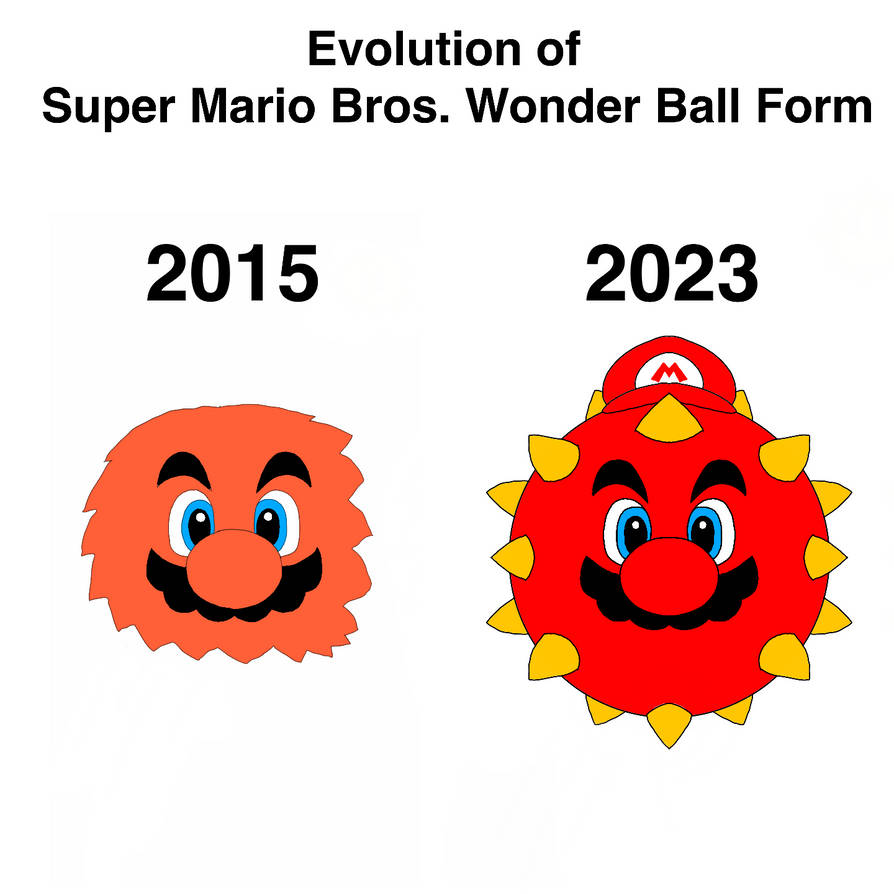 Mario Ball Races Evolution of Wonder Ball Mario by Rebow19-64 on DeviantArt