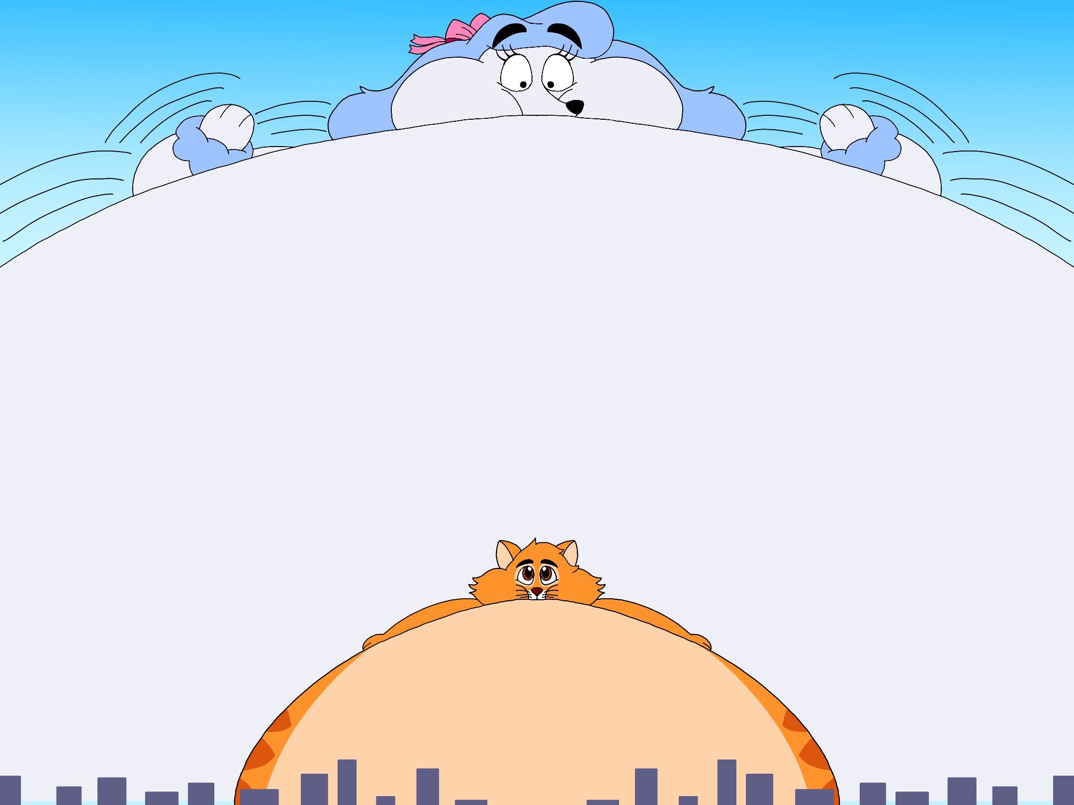 Georgette's Ginormously Inflated by Rebow19-64 on DeviantArt