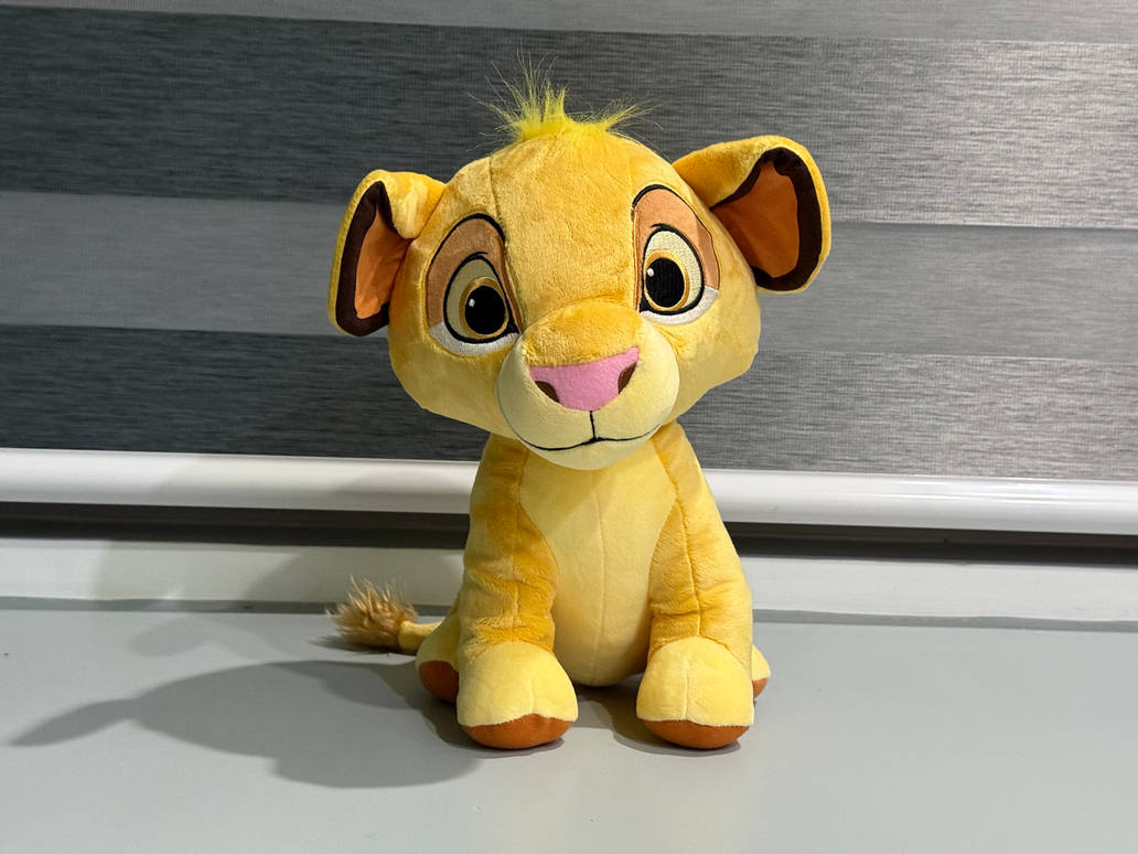 Simba Stuff Young Simba Plushie by Rebow19-64 on DeviantArt