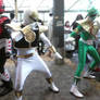 White Ranger vs Green Ranger