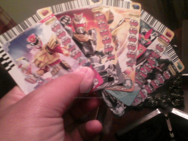 Five New Ranger Cards by OtakuDude83 on DeviantArt