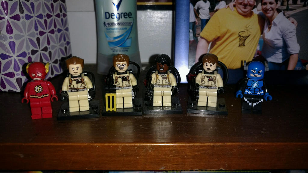 Six Lego Figures