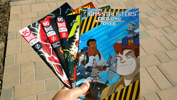 A Ghostbusters And Three Flash Comics 2