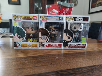 Three Funko Pop Figures 2