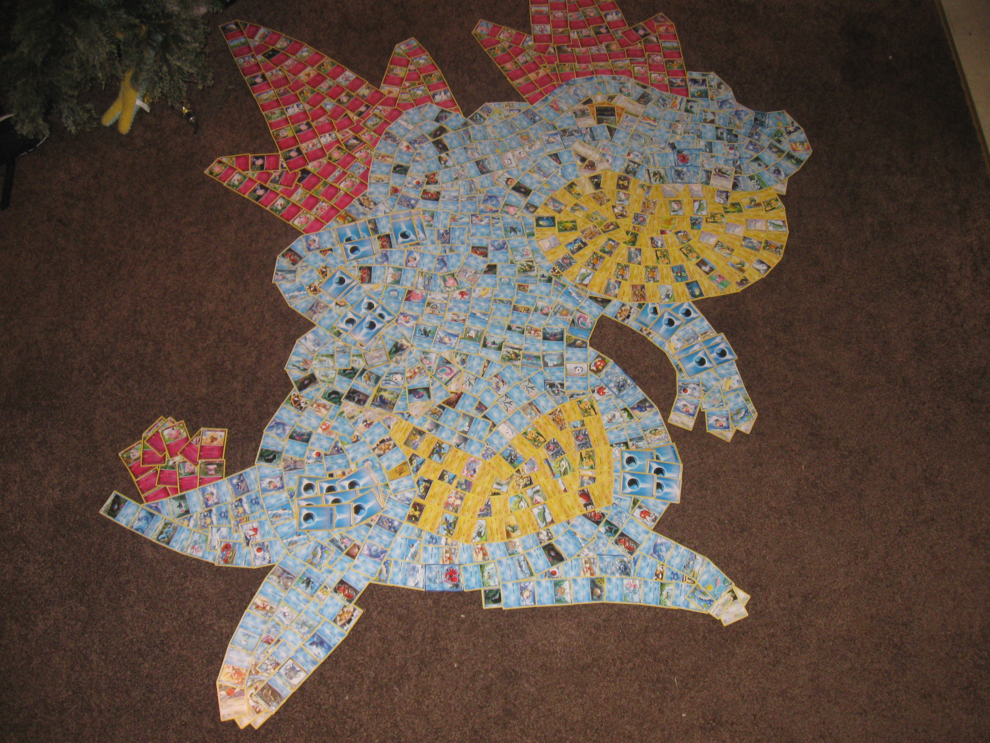 Feraligatr (Pokemon Card Collage)