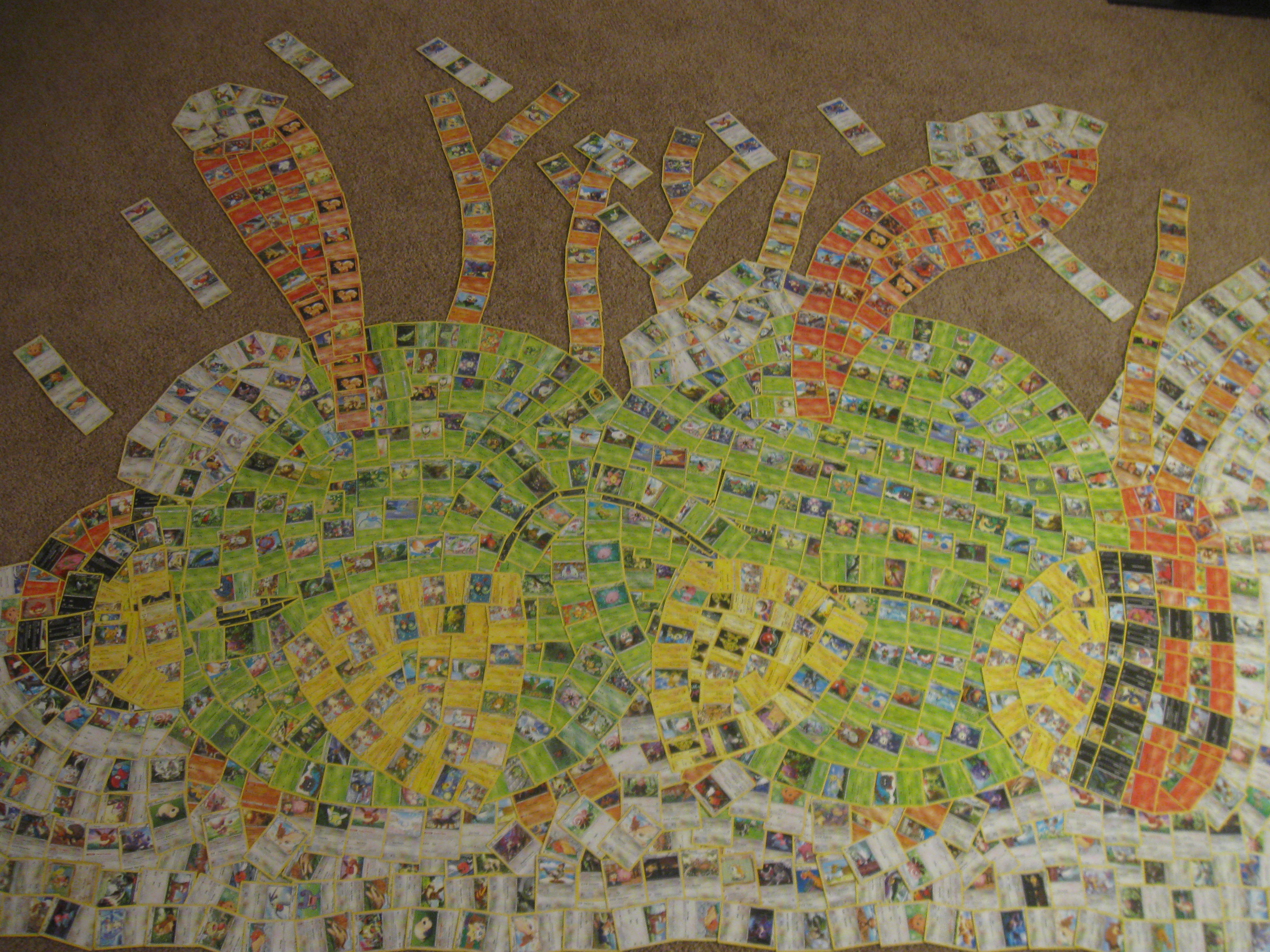 Natu (Pokemon Card Collage)