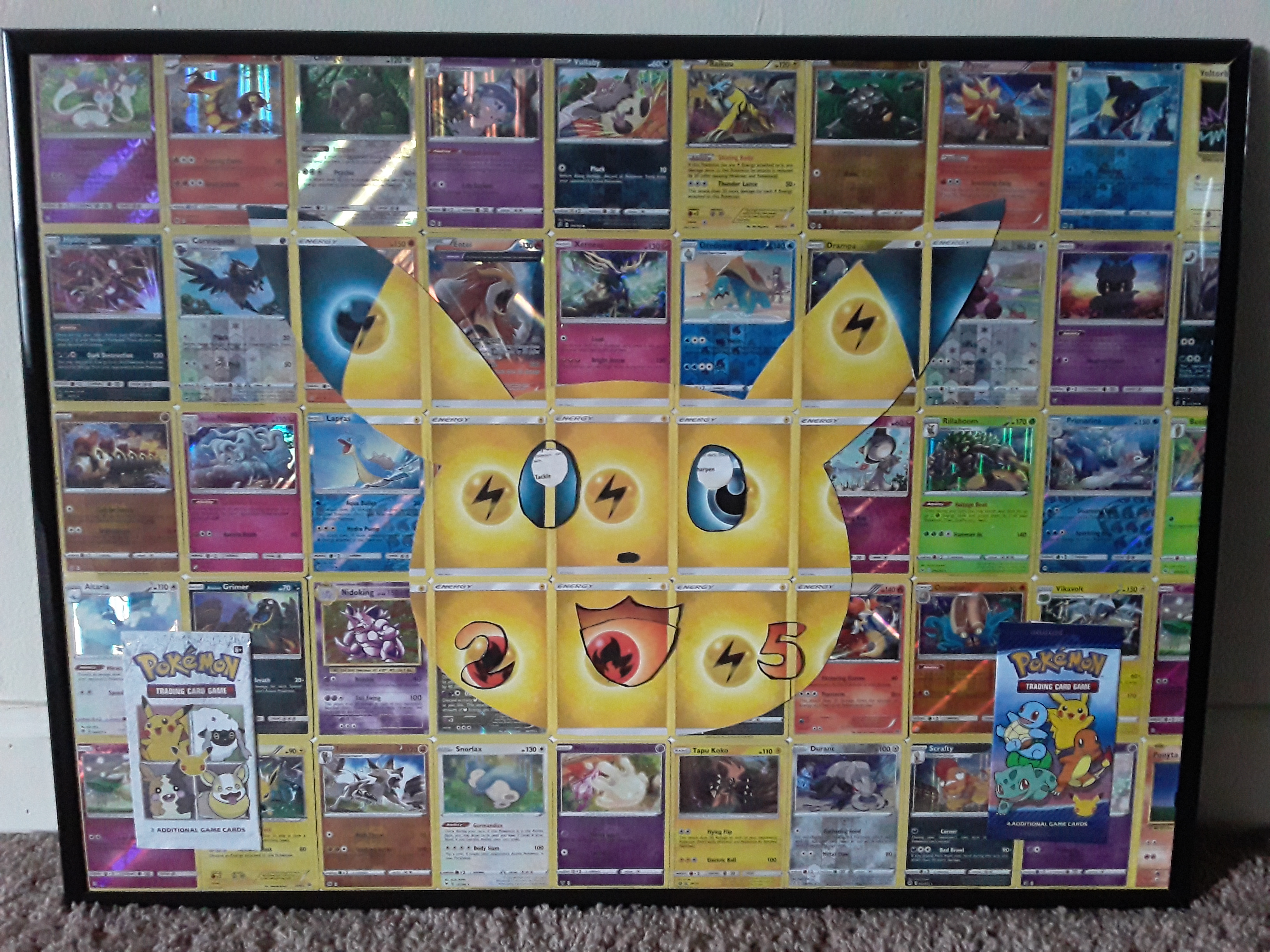 pokemon card collage Framed Pokemon Card Collage Whatnot: Shop, Sell, Connect