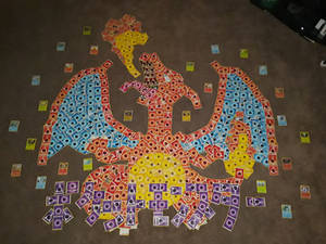 Charizard (Pokemon Card Collage)