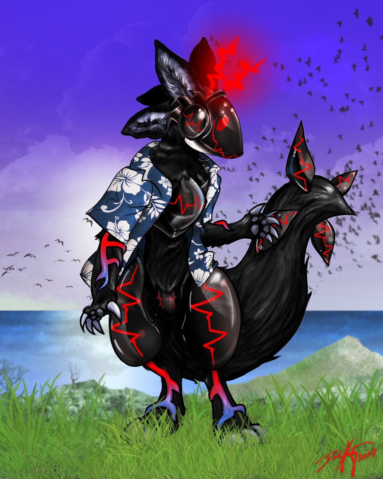 Protogen Ranger Protogen Commission by PicardtheElvenRanger on DeviantArt