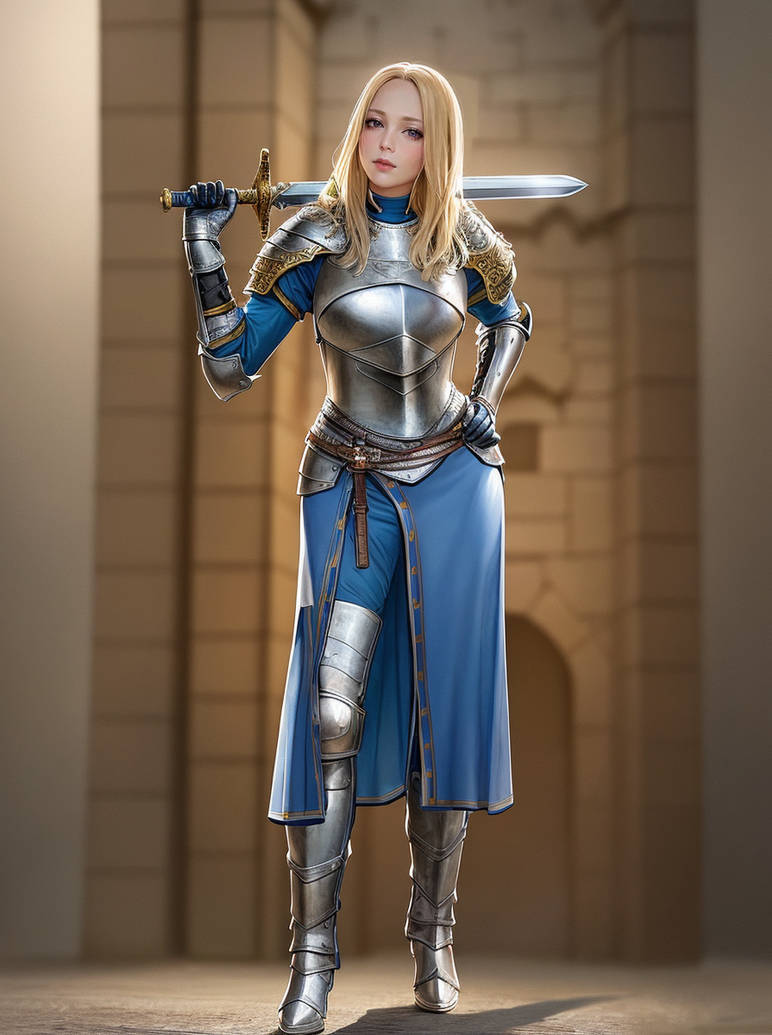 Maiden Knight by on DeviantArt