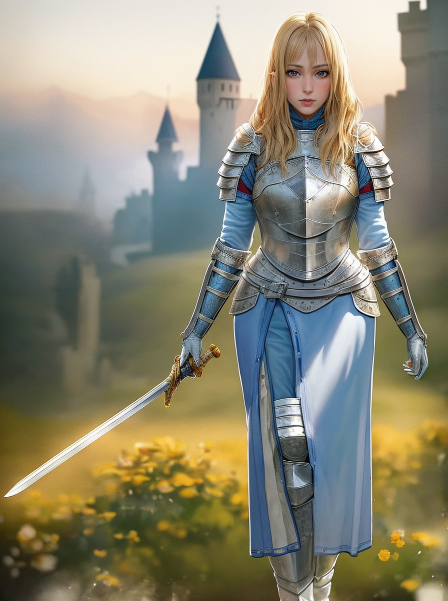 Maiden Knight by on DeviantArt