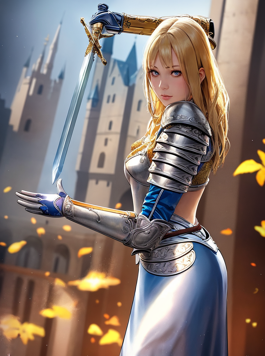 Maiden Knight by on DeviantArt