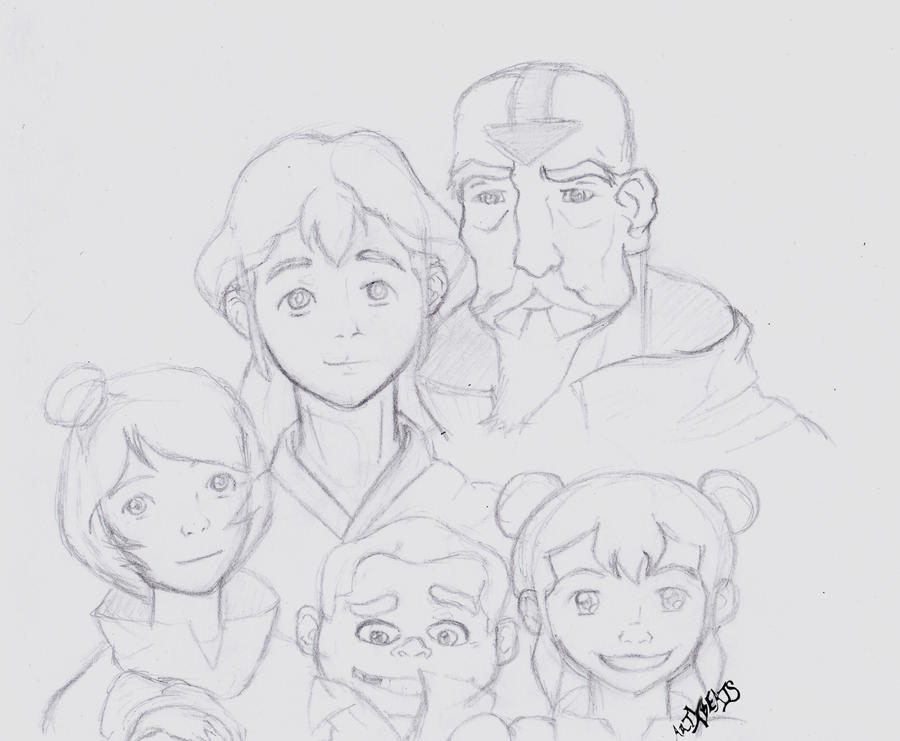 Tenzin's Family Portrait