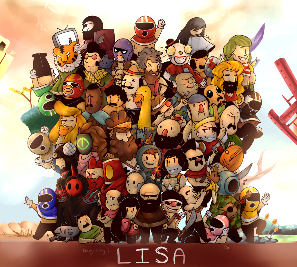 -Lisa: The Painful RPG- (Poster) by NOTOCORDADA on DeviantArt