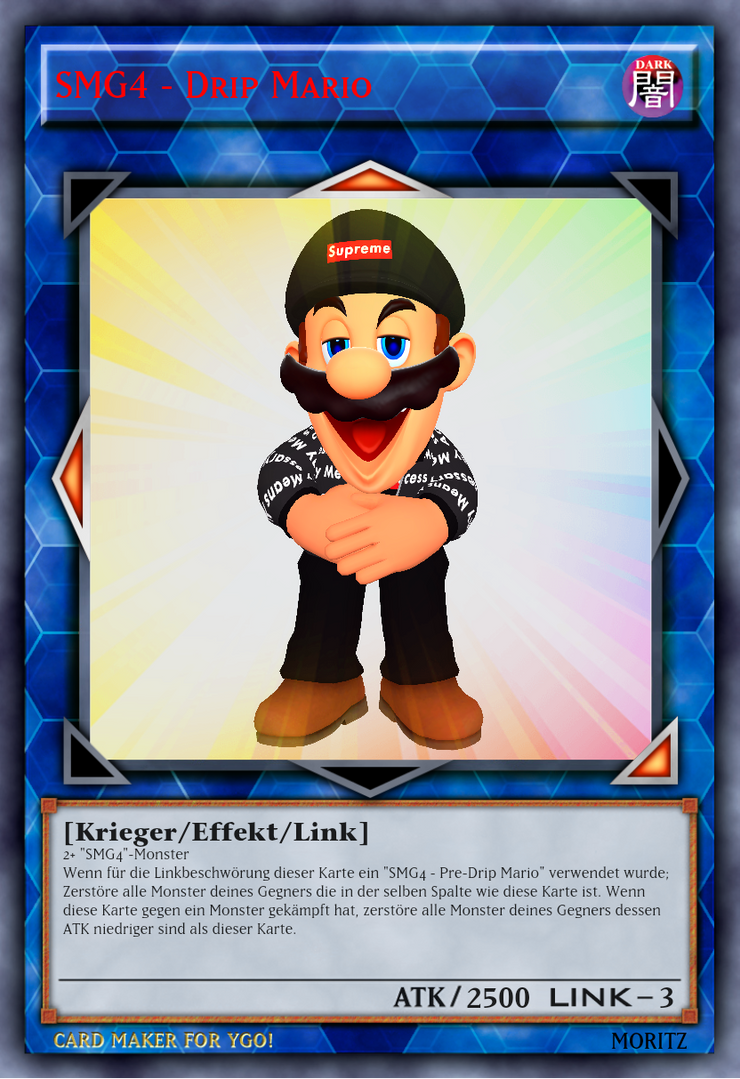 SMG4 Drip Mario by Pokemonfanzocker on DeviantArt