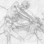 Barsoom duel sketch
