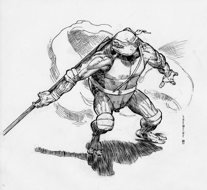 How to Draw Donatello (TMNT)