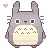 *Free Icon/Emote* Totoro ( Heart)