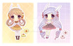 Macaron Buns Adoptable (OPEN) PRICE LOWERED by mochatchi