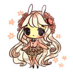 Macaron Buns Adoptable-Rose Lace (OPEN) by mochatchi