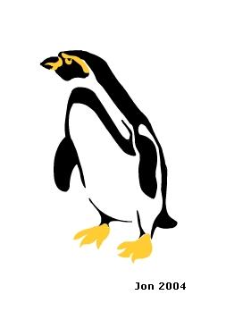 Penguin Tattoo Design