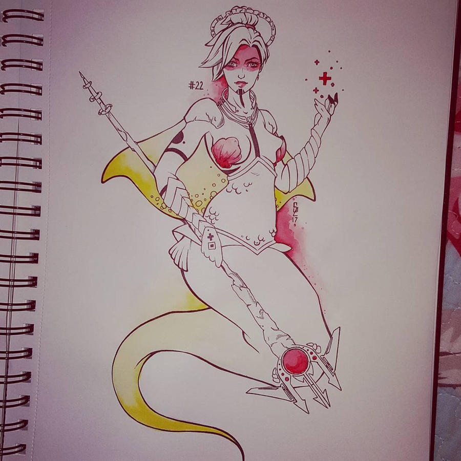 mermay #22 - 'primal' Mercy