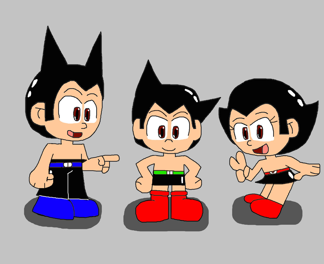 The Tenma Siblings (ASTRO BOY) by illcitvirus115 on DeviantArt