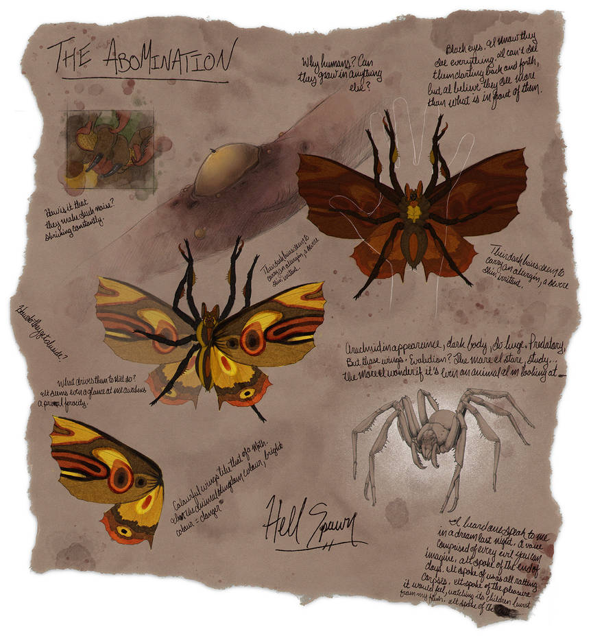 The Abomination Creature Concept by N3sting3yes on DeviantArt