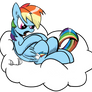 Angry Rainbow Dash