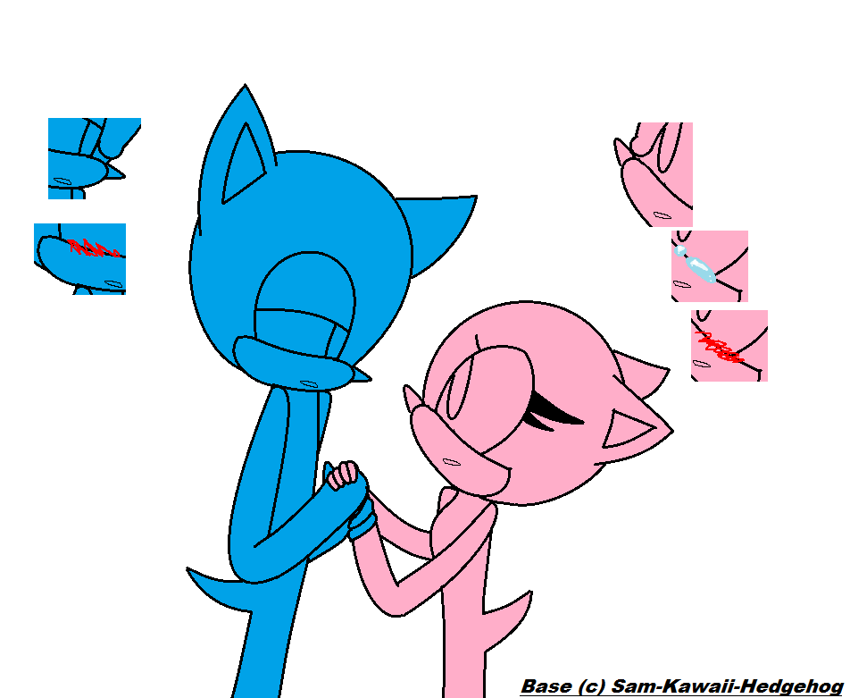 Base Sonic couple : I Love you by Sam-Kawaii-Hedgehog on DeviantArt.