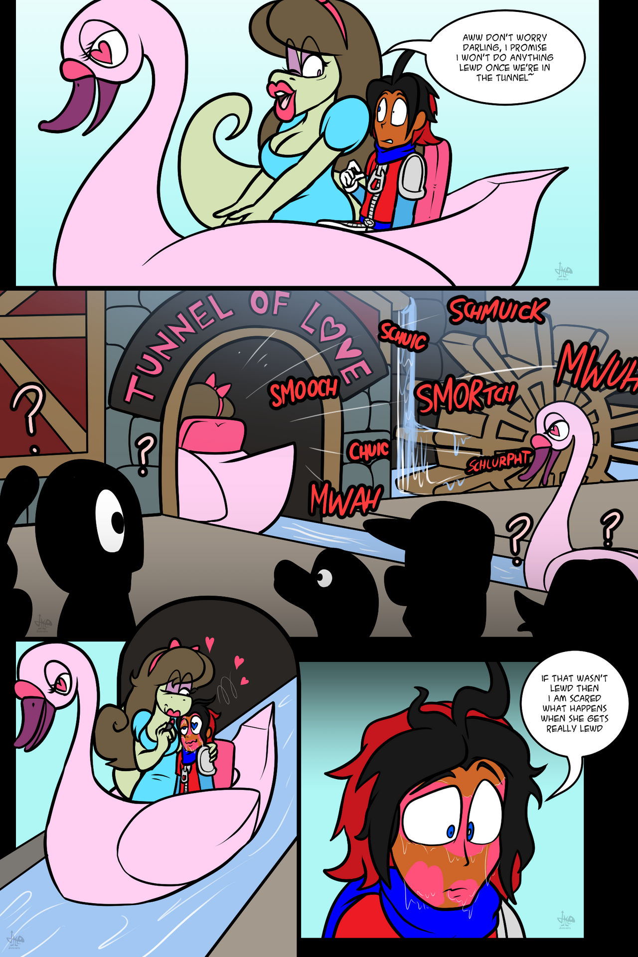 Jam (First Kiss at a Spooky Soiree) by FeralRAD on DeviantArt