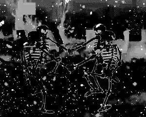 dancing skeletons gif