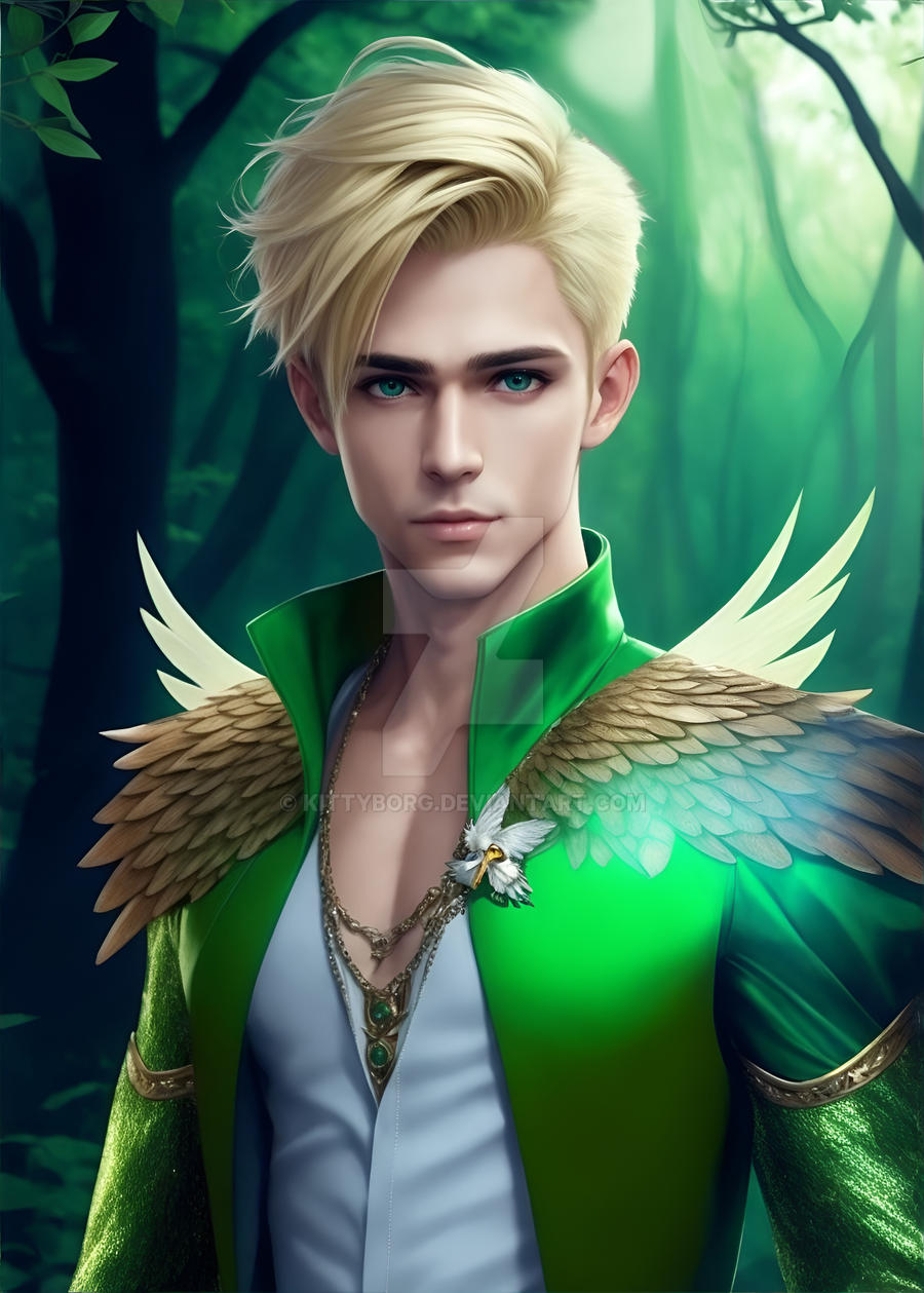 A green fairy by on DeviantArt