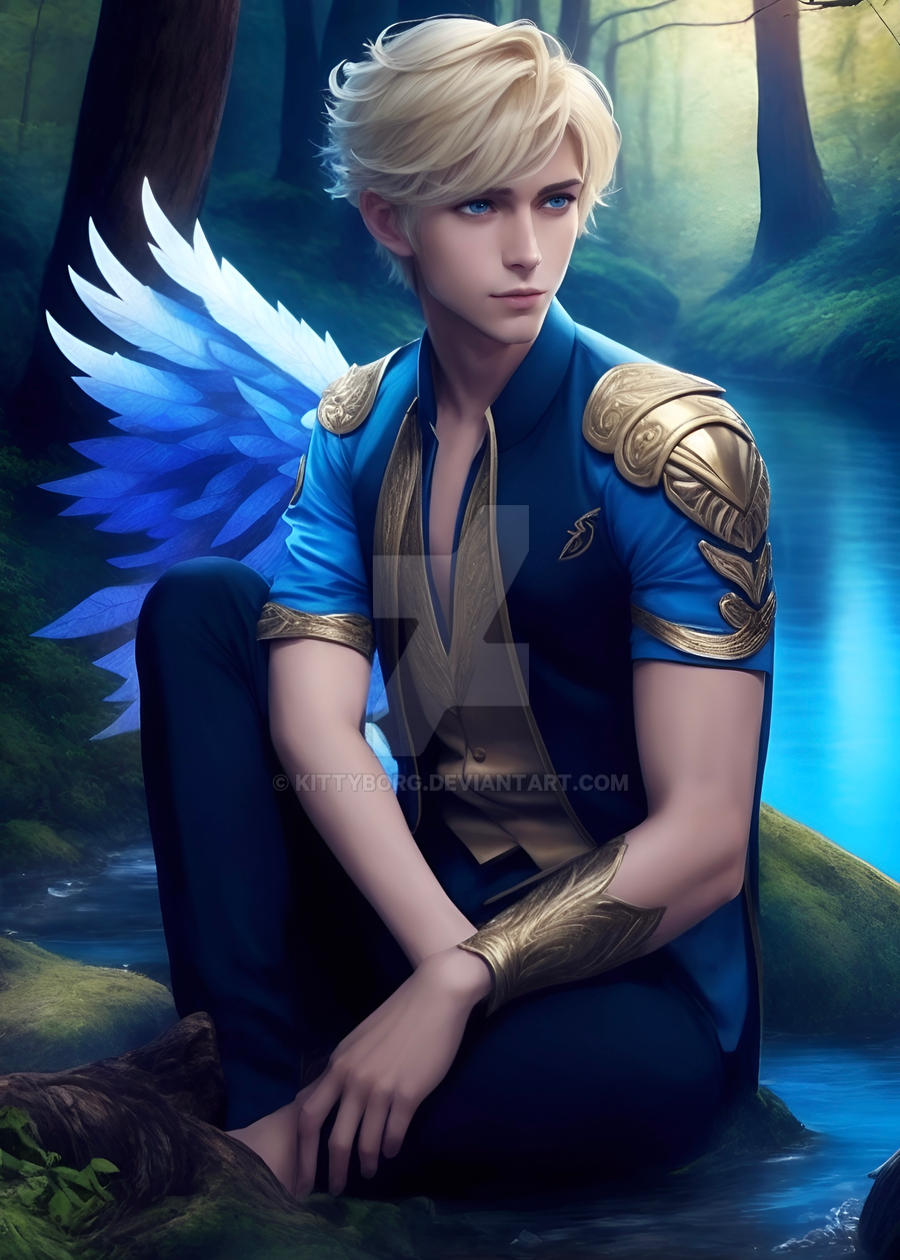 Deviantart 10 Blue Blue fairy by Kittyborg on DeviantArt
