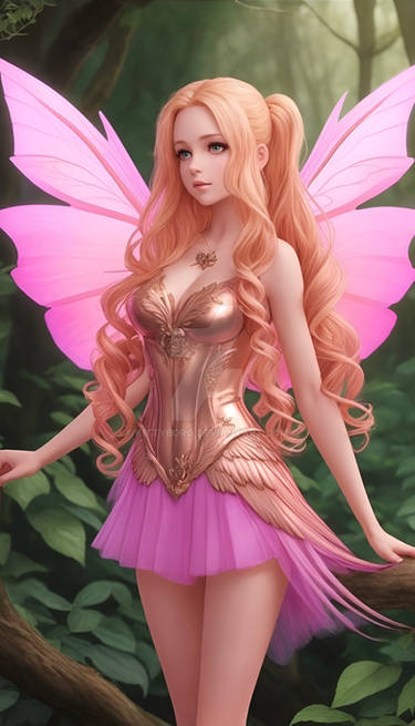 A pretty fairy