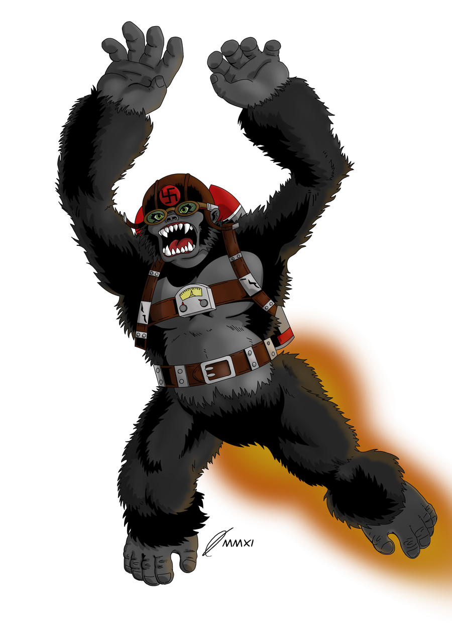 Vigilance piece 1: nazi ape