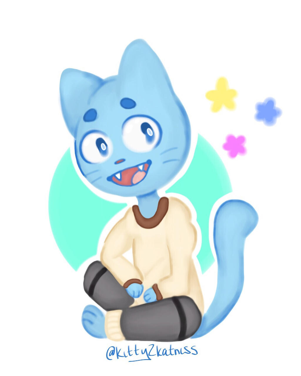 Gumball Watterson By Kitty2katniss On DeviantArt gumball-watterson-by-kitty2katniss-on-deviantart