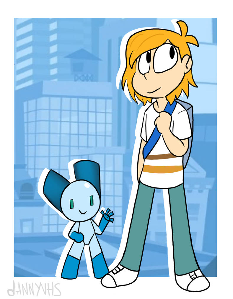 Daniel M Cartoons: My paintings of Robotboy characters